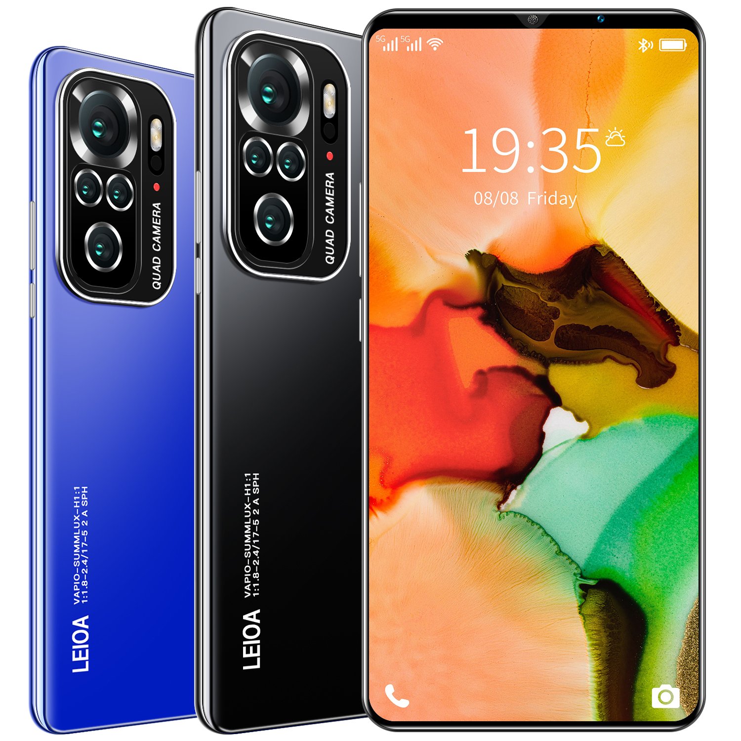 Note10 Ultra+HD Pixel Large Screen Android All-in-One Video Game Wireless Network Phone Low Cost Mobile Phone